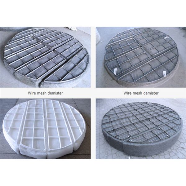 Stainless Steel SS304 Wire Mesh Demister Pad with 99% Filter Rating and Corrosion Resistant for Efficient Mist Elimination