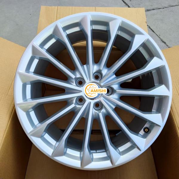 Light Cast 66.5 Hole 5x112 19 Inch Wheels Grey Multi Spokes For Audi A8 D5