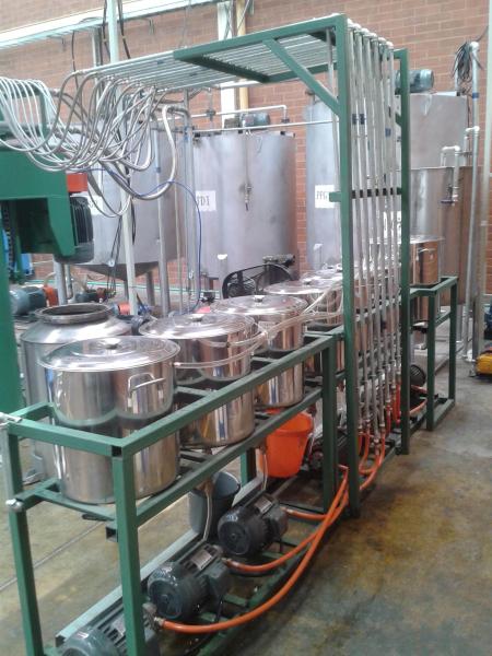 Semi-Auto Mattress Sponge Production Line For Medium Scales Plant , 35KW