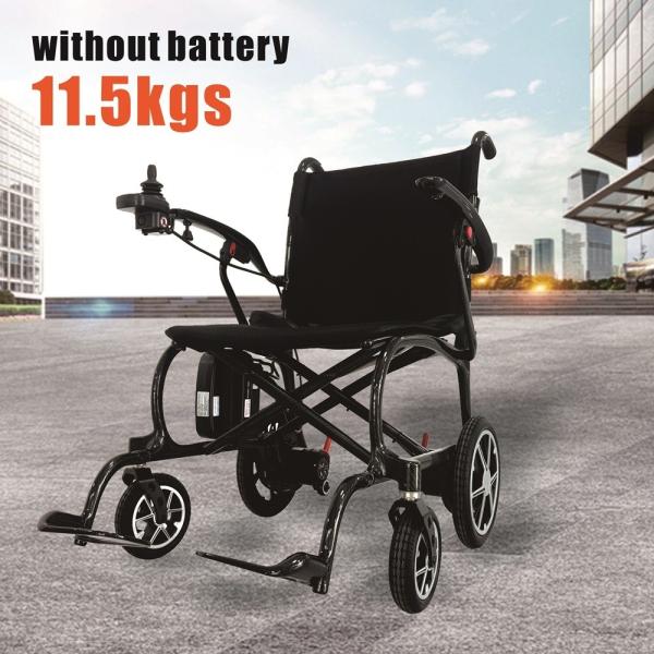 CARBON FIRBER WHEELCHAIR Electric Power Wheelchair Modern Luxe Folding Electric Wheelchair