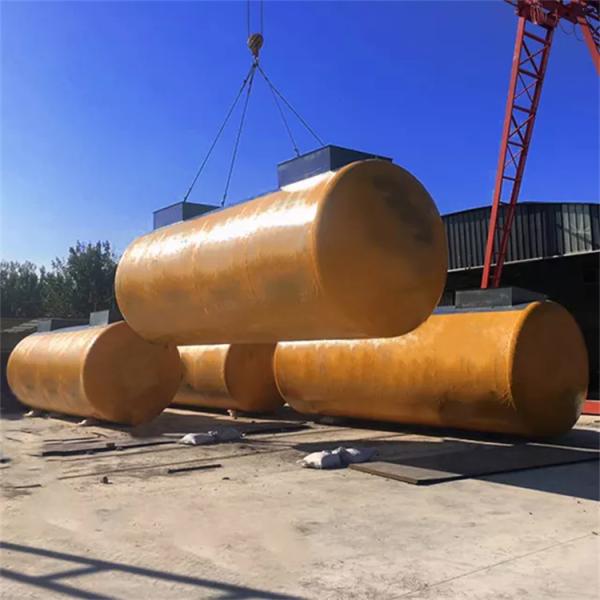 Capacidad grande de gasolina y aceite subterráneo de acero inoxidable del tanque de almacenamiento