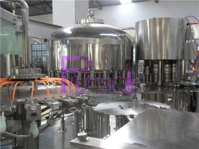 Máquina tampando de enchimento de lavagem de enchimento da bebida da planta da água potável do PLC Monoblock