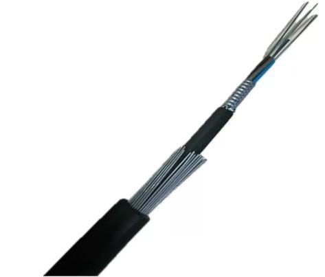 Underground Fiber Optic Cable GYTA33 24 32 36 48 72 96 144 Cores G652D SM Submersible  Underwater Cable For Direct Buried Laying