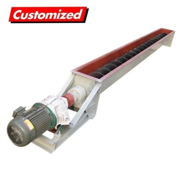 Easy Operation Heat Resistant Customized Screw Auger Conveyor Flexible Spiral