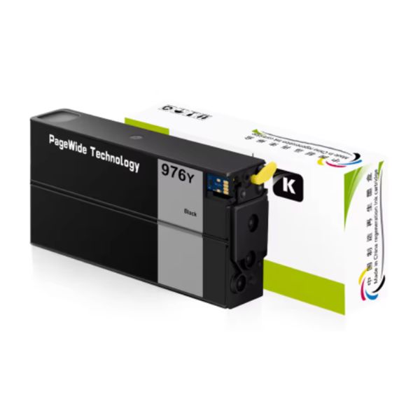 Betcolor 976Y Remanufactured for Cartridge Compatible HP 976Y CMY 250ml + BK 460ml Pigment Full Digital Printing Bulk Packaging
