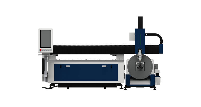 High Speed Sheet And Tube Laser Cutting Machine 3000x1500mm Processing Area