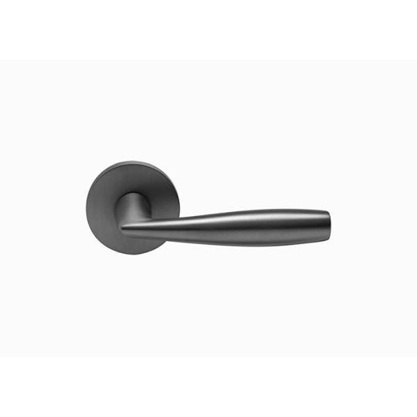 Black Lever Interior Door Handles Nordic Style for Living Room 122mm 67mm