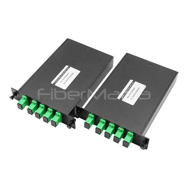 Компактный LGX Box PLC Splitter 1x4 для FTTH пассивной оптической сети