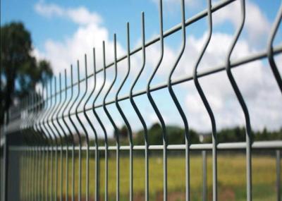 Fio soldado curvado 3D exterior Mesh Fence 1.83*2.5m com cargo redondo quadrado