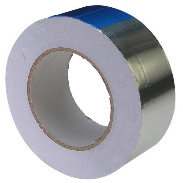 Acrylic Adhesive Aluminium Foil Tape , High Tensile Strength Metal Foil Tape