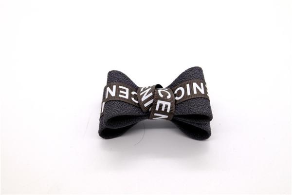 Ribbon coloured bow-tied shoe flower,Handmade footwear ornaments and flower Thread ribbon Beige ,white,black,red ,blue