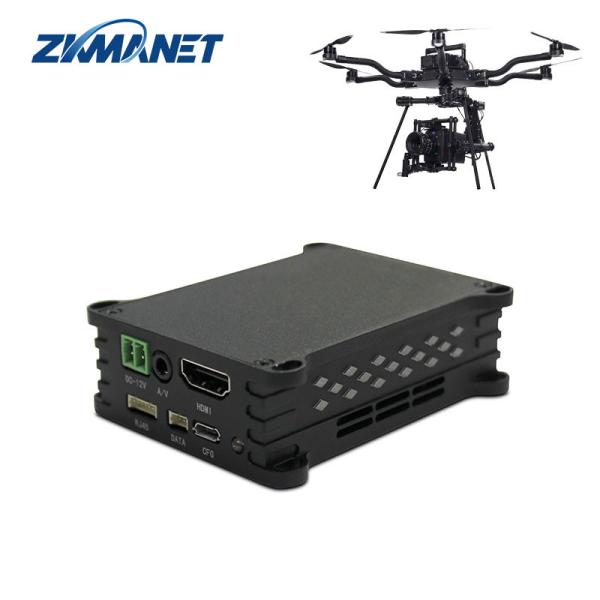 Transmetteur vidéo HD de 15 km 30 dBm AES Cofdm pour drones