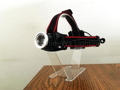 Night Climbing Focusing Headlamp Long Beam Distance 250m For Constrution Site