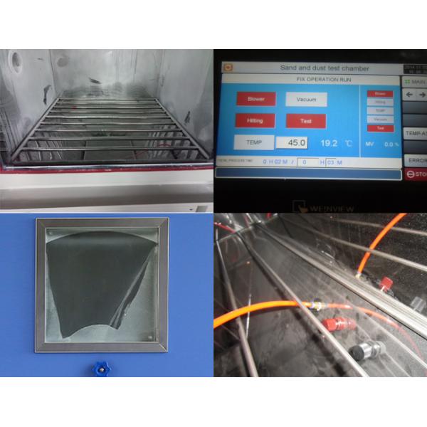 Durable Sand Dust Settling Dust Test Chamber / IP Testing Equipment