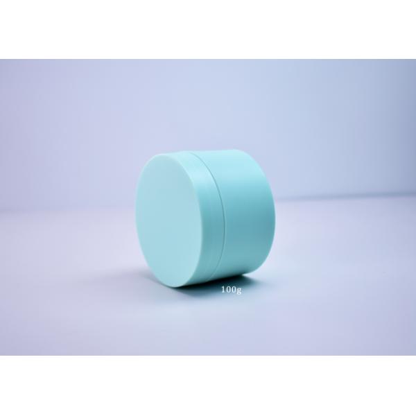 Wholesale &Custom 3.3OZ Cylinder Mono PP Plastic PCR Cosmetic thick wall jar for Skincare face mask body cream