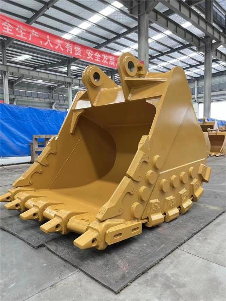 Five Teeth Excavator Mining Bucket for excavator long reach boom arm With ISO9001 CE Approval