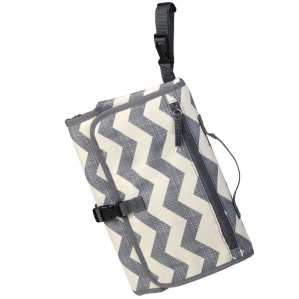 Infant 3 In 1 Clutch Unisex Diaper Bags Machine Washable Classic Waterproof