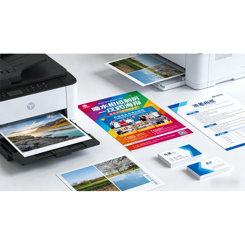 135g Inkjet Glossy Paper Pure White A4 A3 610mm Glossy Photo Paper Waterproof