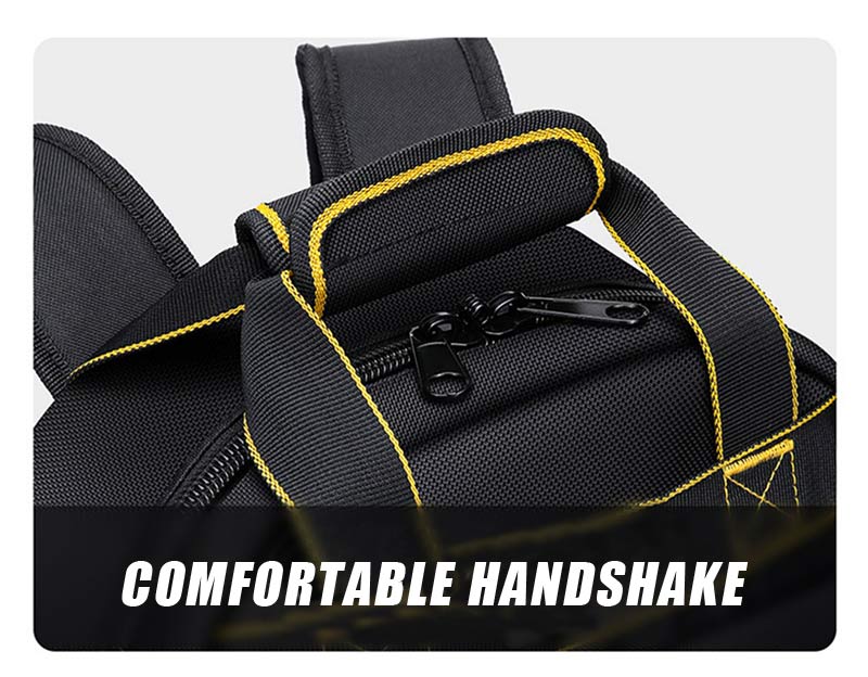 Backpack Sturdy and Durable Tool Kit, Electrician, Portable Multifunctional Repair Bag, Storage Tool Backpack Bag
