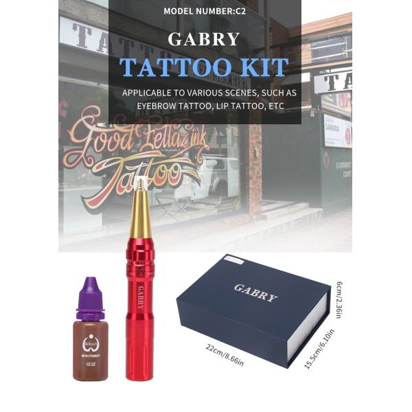 Permanent Makeup Machine Pen for Microblading Gabry Brand Tattoo Kits