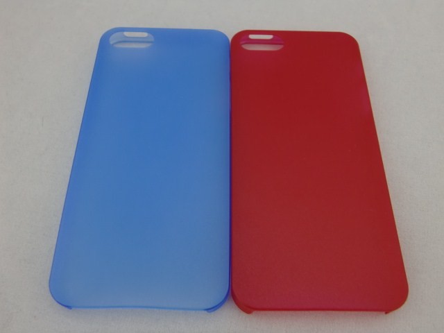 Ultralight Iphone 5 PC Phone Case Multicolored With Transparent Soft Material