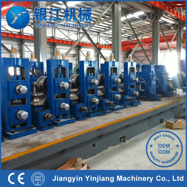 PLC 500kw Galvanized Pipe Making Machine Carbon Steel Erw Pipe Machine