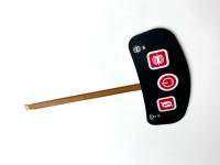 Tactile FFC Flex Cable Waterproof Tactile Switch com caixa feminino
