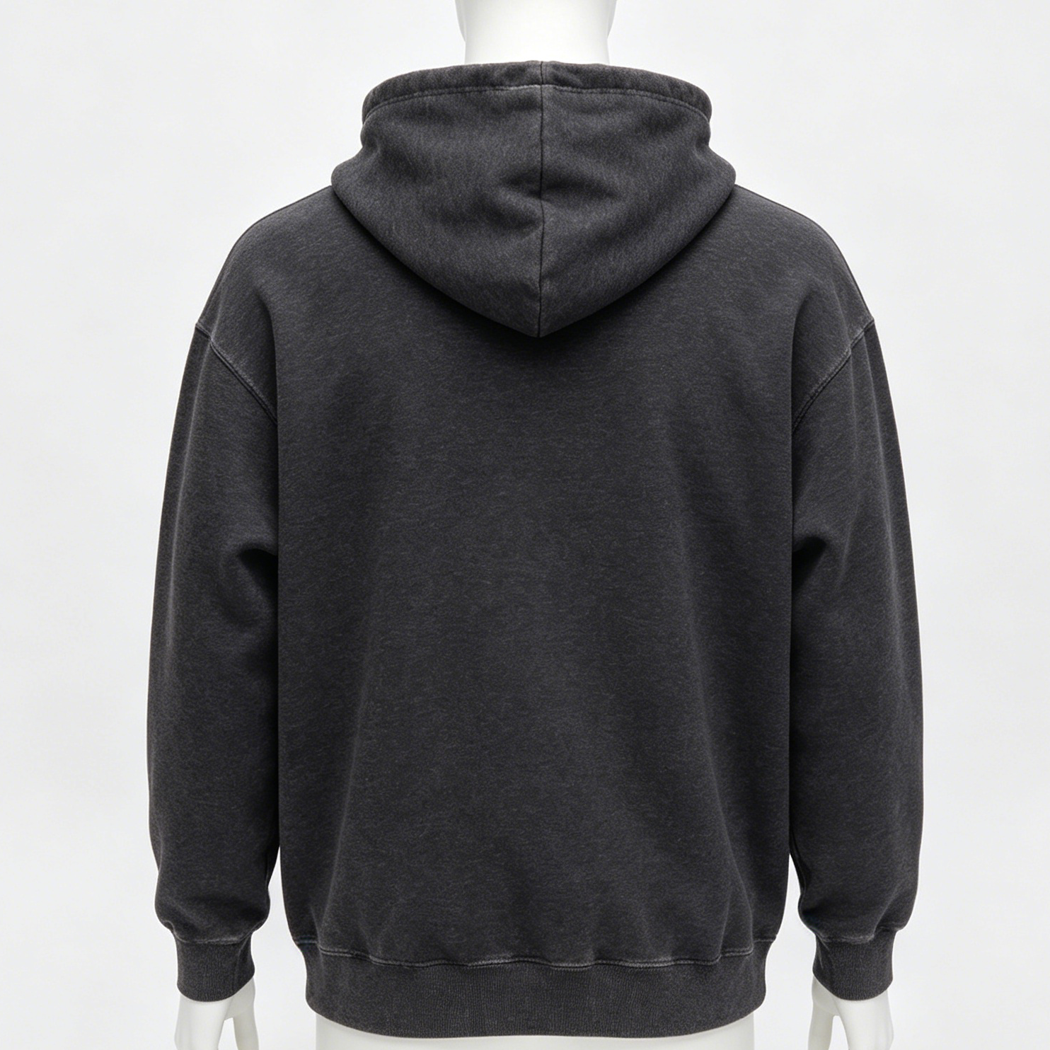 Vintage Stone Wash Hoodies Casual Heavyweight Cotton Hoodie For Youth