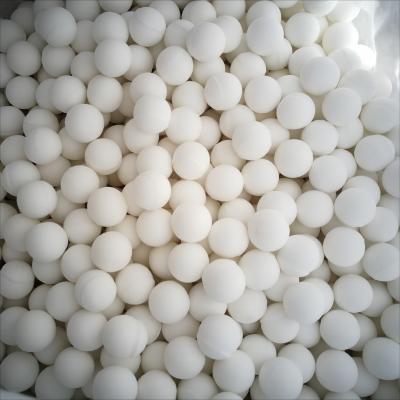 Stable Alumina Ceramic Beads Tasteless Grinding Ball White For Mining Minerals