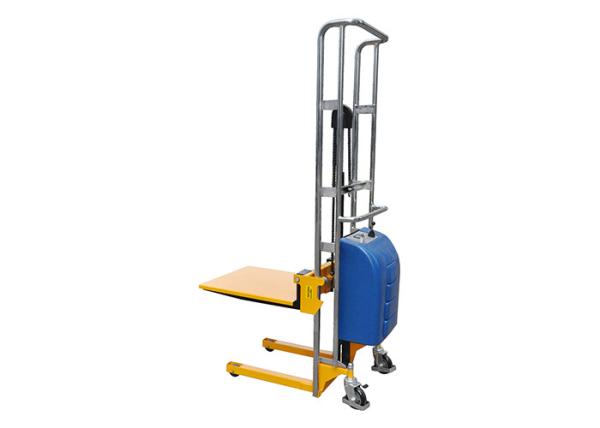 EPS Semi-Electric Hydrualic Platform Stacker With Easier and Faster Lifting Operation Capacity 400Kg