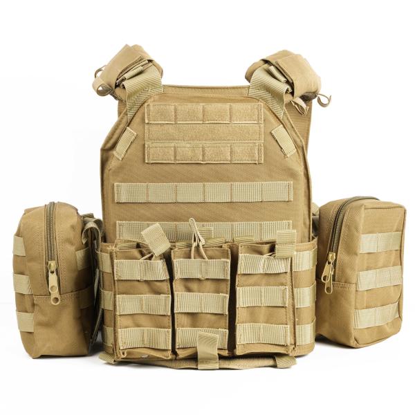 Alto nível de protecção Militar Colete antibalas Táctico ARAMID / UHMWPE Estilo personalizado