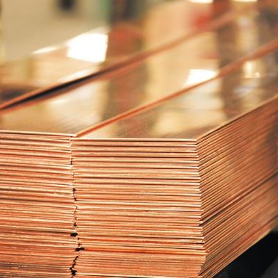 Folha de cobre Excelente resistência à abrasão e alta resistência à tração
