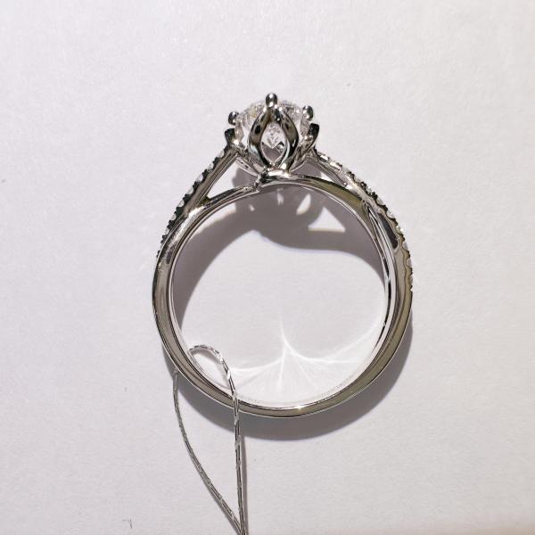 Women's Customized 18K Gold Diamond Engagement Wedding Ring Four Claw Flower Design IGI GIA Lab Grown Diamond Fine Jewelry