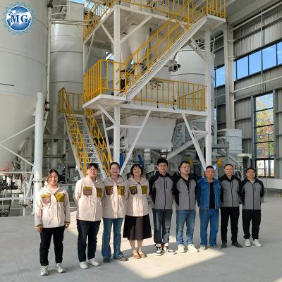 Full Automatic Sand Cement Powder Mixing Tile Grout Tile Adhesive Dry Mix Plant