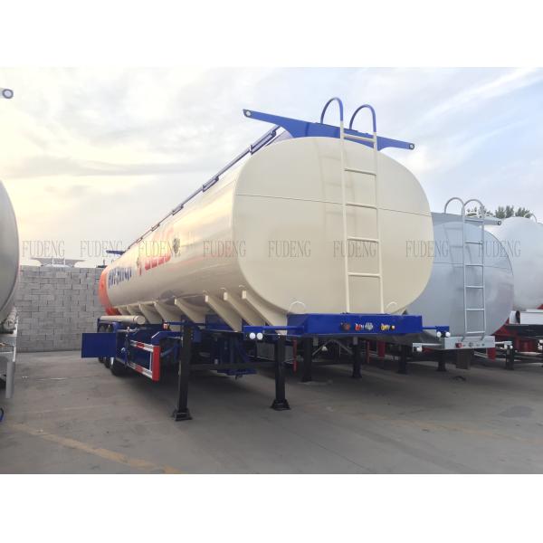 32000 Litres Customized Fuel Tanker Semi Trailer Trucks Stable Performance