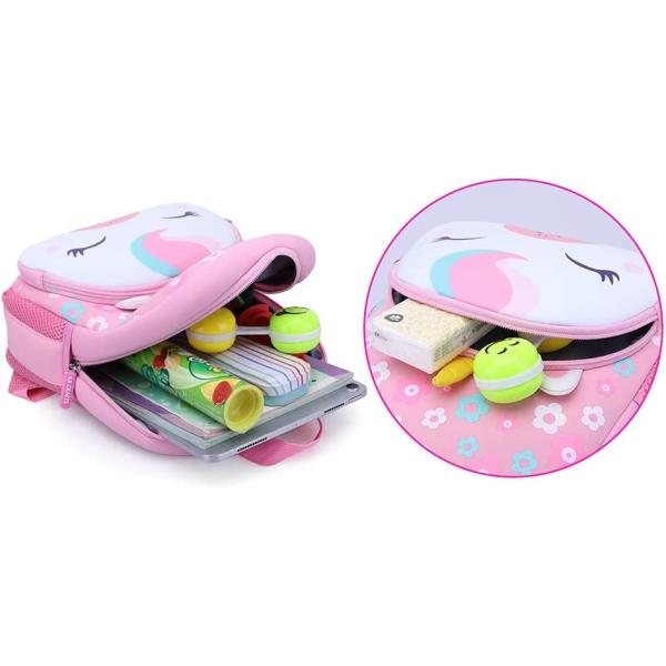 3D Cartoon Neoprene Animal Schoolbag Waterproof Lunch Box Carry Bag For Kids