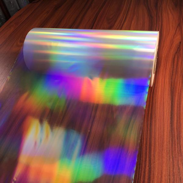Soft Hardness Transparent PET Lamination Film Roll For Printing