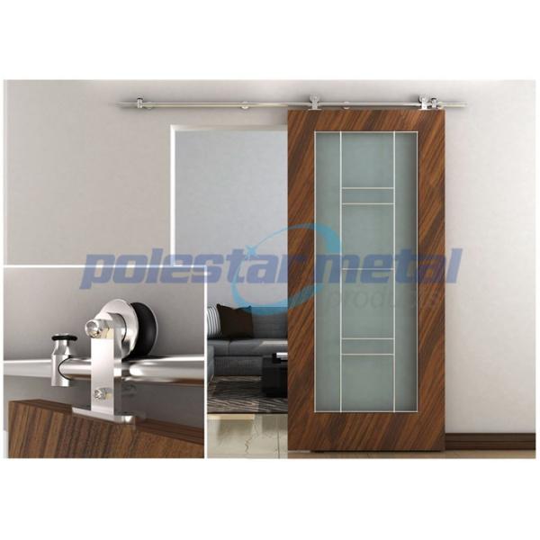 2000mm изогнутое оборудование двери амбара нержавеющей стали для деревянной раздвижной двери