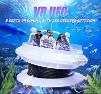 VR UFO 360 Degree Rotation 5 Seats Virtual Reality Game Machine