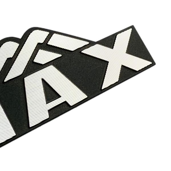 OEM 3D Embossed Metal Label Plate Etched Aluminum Sign Custom Logo Sticker Outdoor Car Furniture Decorative Identification Tag