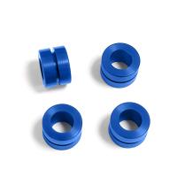 Joints à hautes températures NSF61 de silicone de SBR de canons isolants en caoutchouc bleus de rond