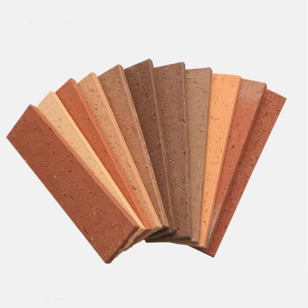 Briques fines, briques minces, extérieur, hôtel, villa, bâtiment, façade, carrelage mural