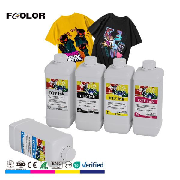 FREE Ship to USA Fcolor DTF Ink High Quality 500ml 1000ml for Epson Printer XP600 4720 I3200 L8050 L1800