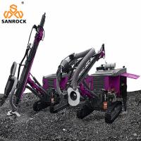 Roche soufflant le matériel de forage intégré extrayant la plate-forme de forage rotatoire hydraulique de DTH