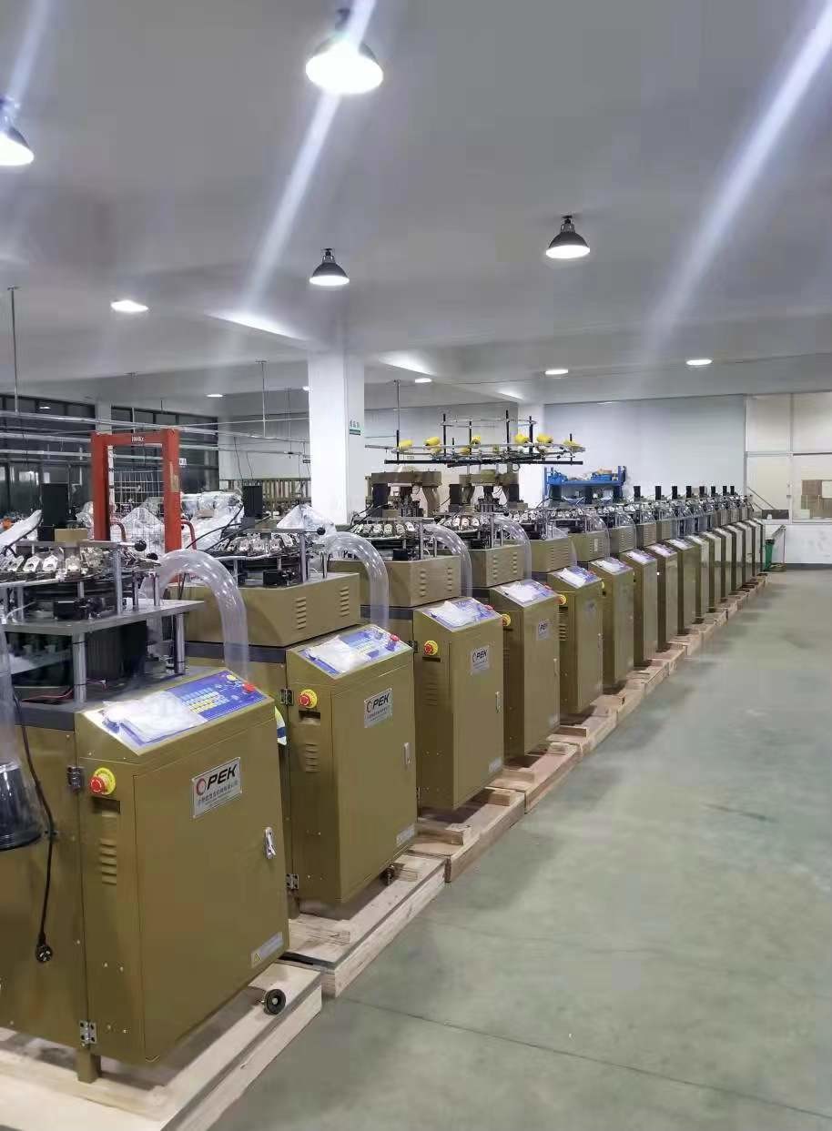 OPEK Automatic Jacquard Scarf Making Machine Touch Screen and Servo Motor for Woolen Hats