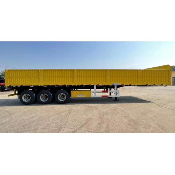 China 40ft Flatbed Semi Trailer Equipment with Side Walls for Sale Near Me