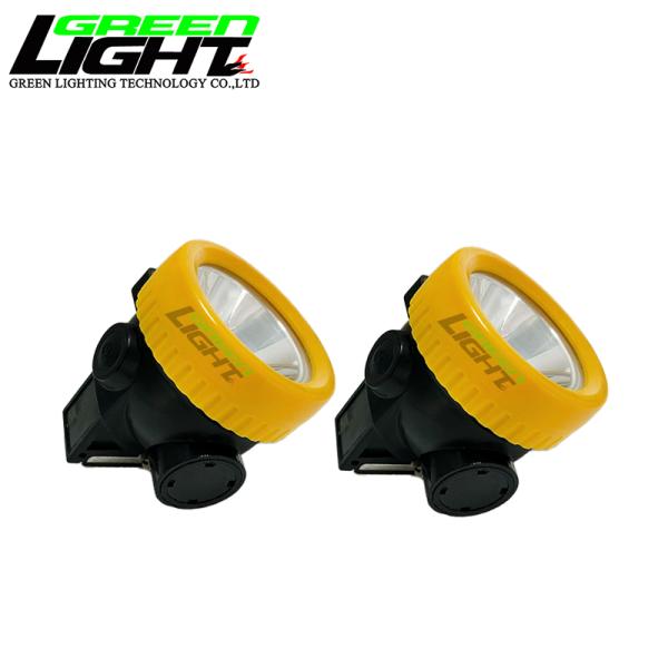 Robust LED Mining Lamps with 5000lux High Brightness and Intelligent Plug-in Charging Compatible with Safety Helmets for Mining and Outdoor
