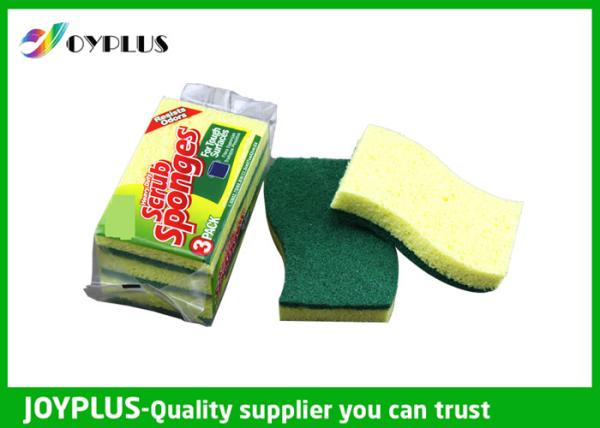 Various Shape Kitchen Cleaning Pad Cellulose Sponge Scourer Antibacterial