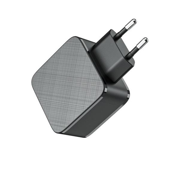 Plastic US EU DOE VI PD 65W GaN Mobile Cable Charger