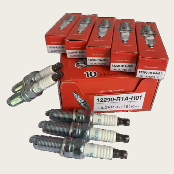 Engine Spark Plugs 12290-R1A-H01 12290R1AH01  For Iridium platinum Spark Plugs For HONDA Accord Civic NGK